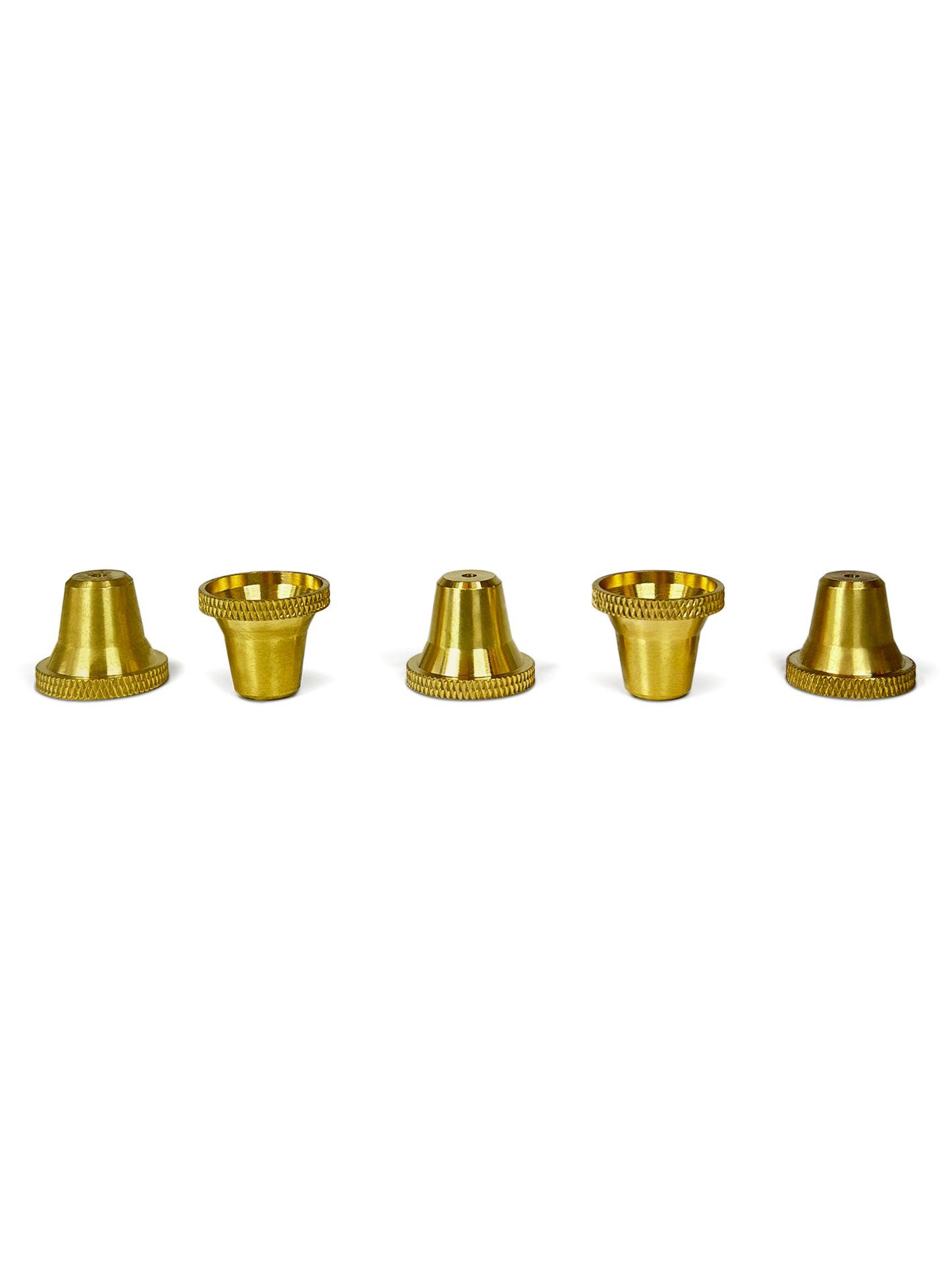Large Brass Cone Pieces