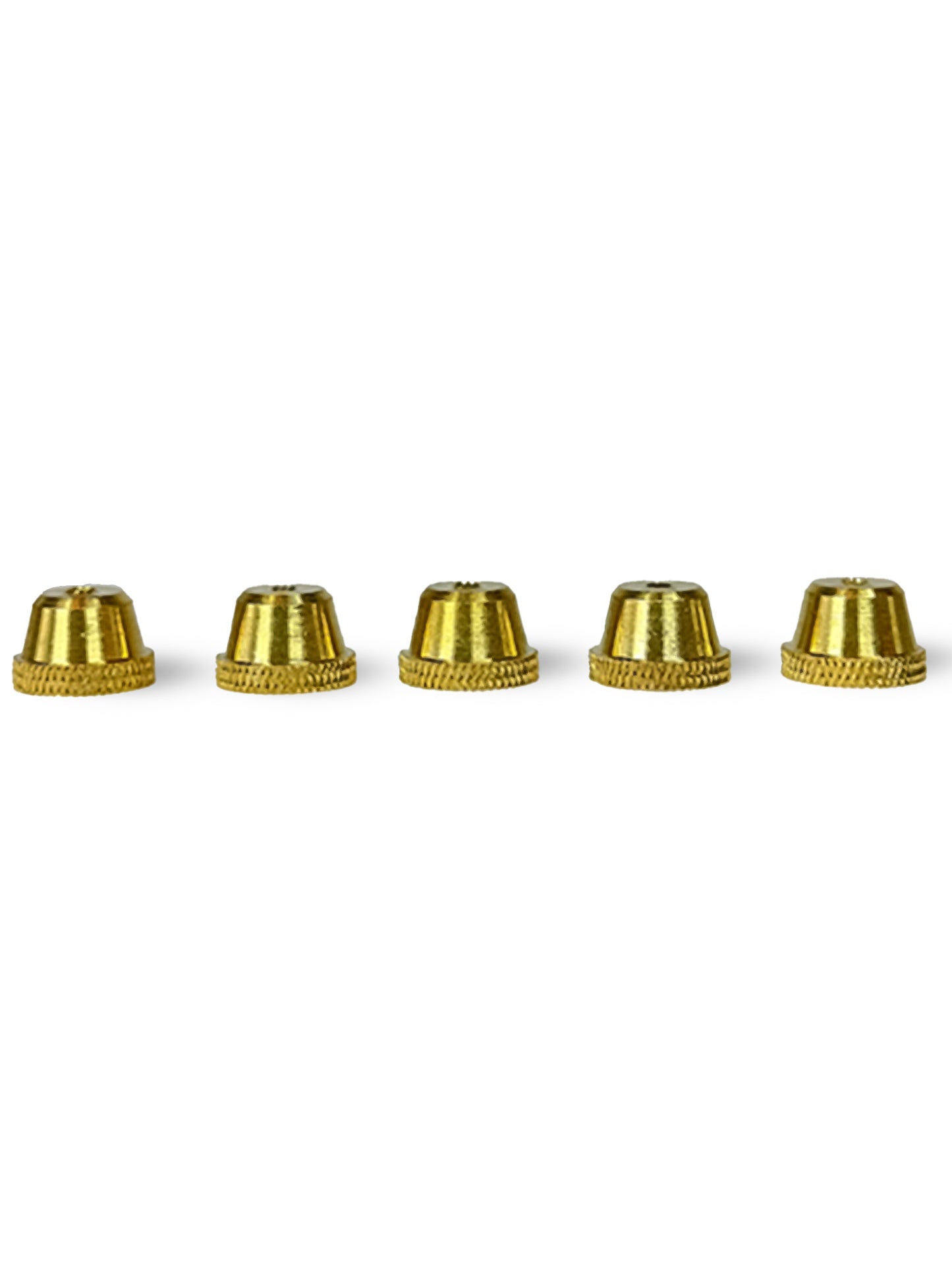 Premium Small Brass Smoking Cones – 5 Cones Per Pack