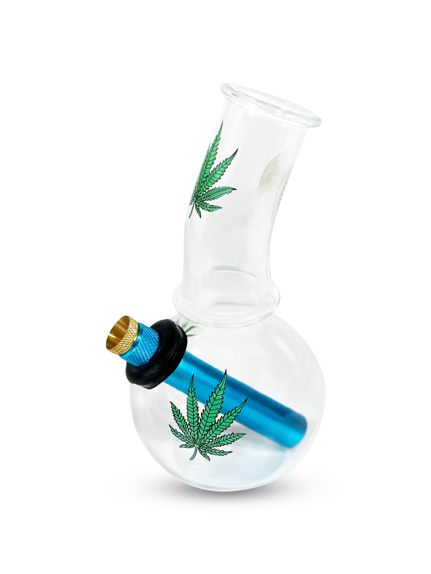 Small Glass Bong - 15cm Baby Plain