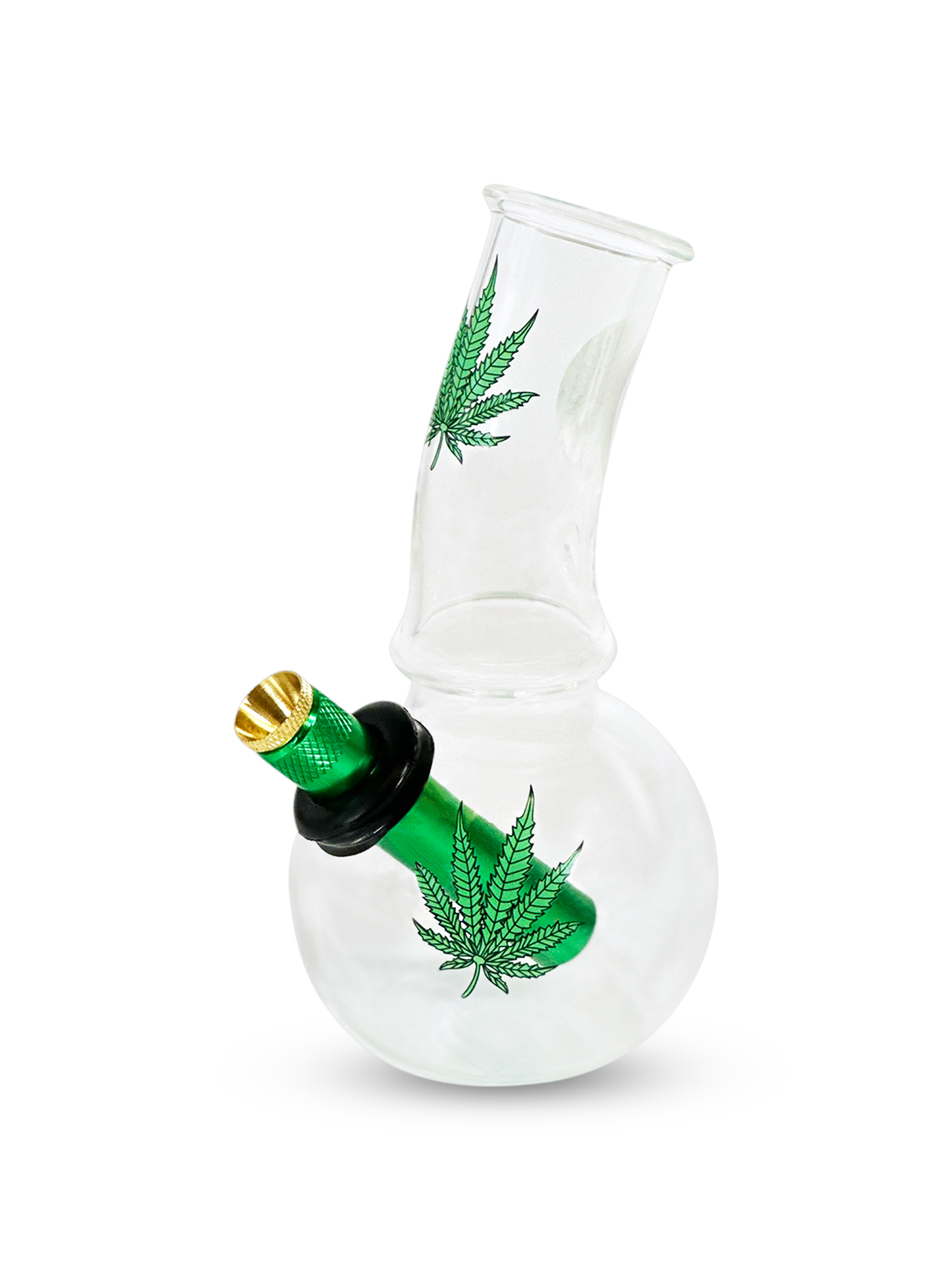 Small Glass Bong - 15cm Baby Plain