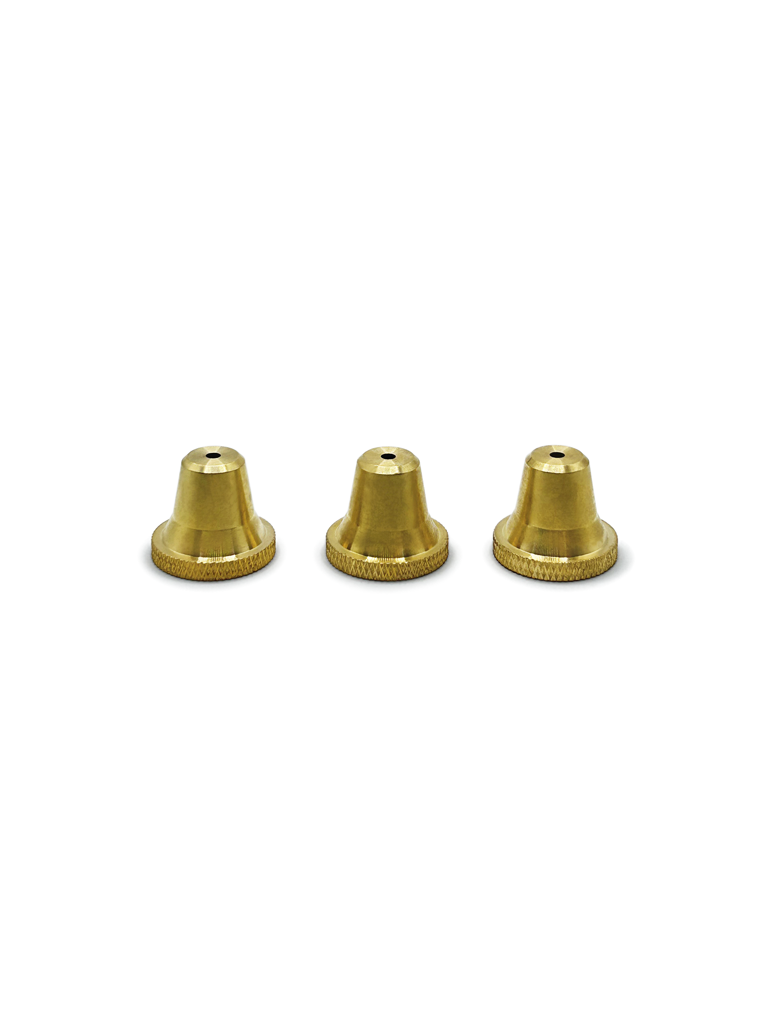 Brass Cone Pieces – 3 Pack
