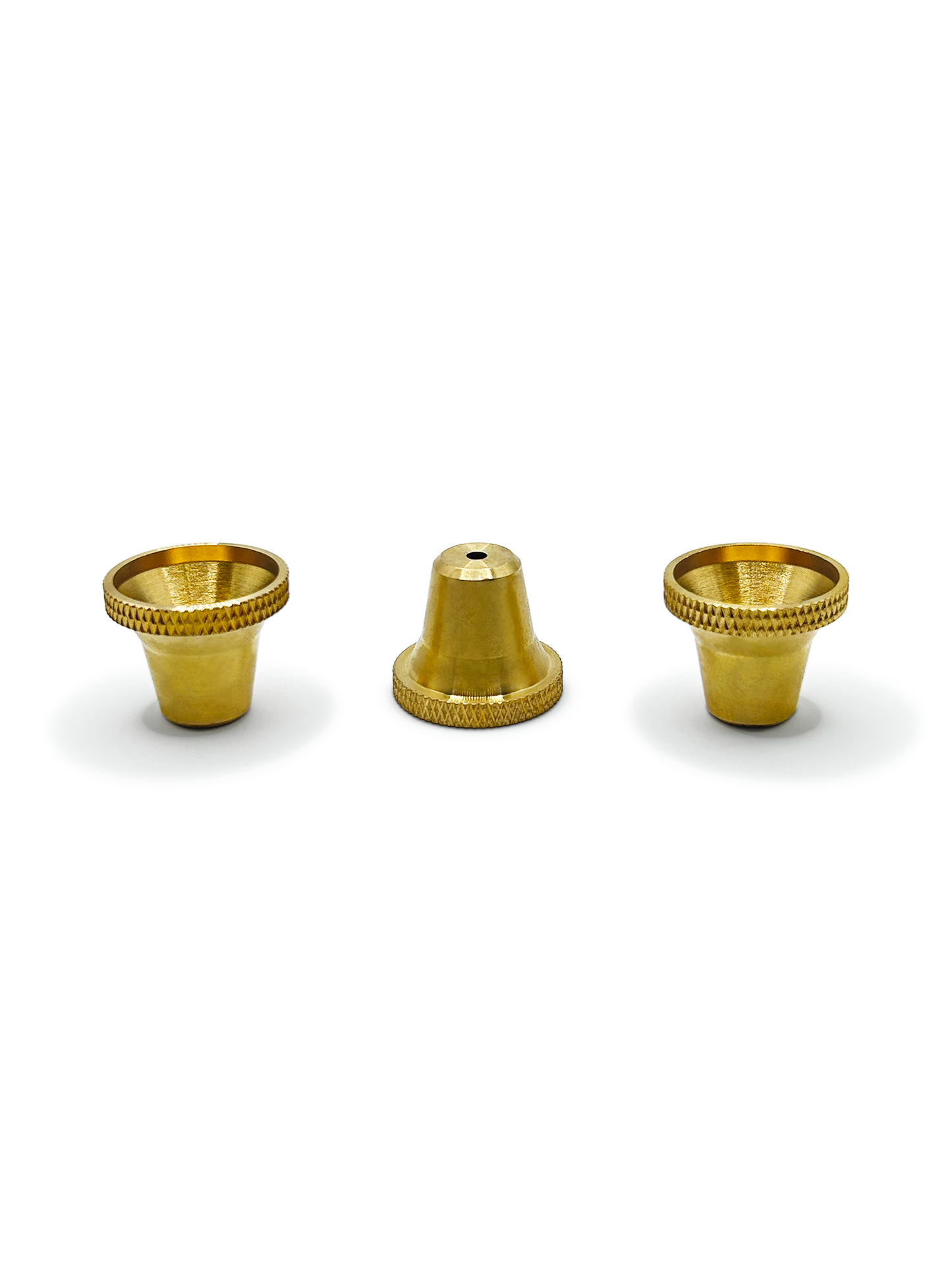 Large Brass Cone Pieces – 3 Pack