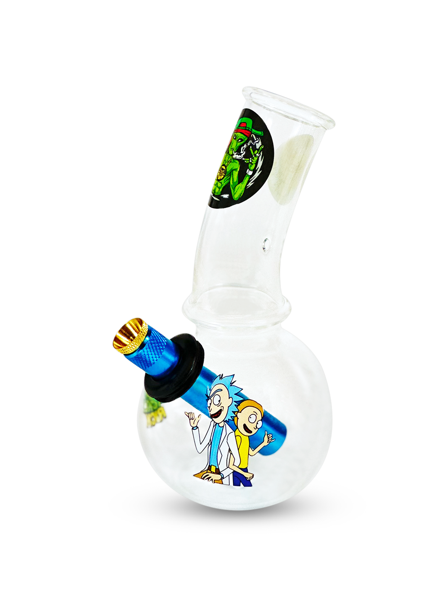 Small Glass Bong - 15cm Baby Plain