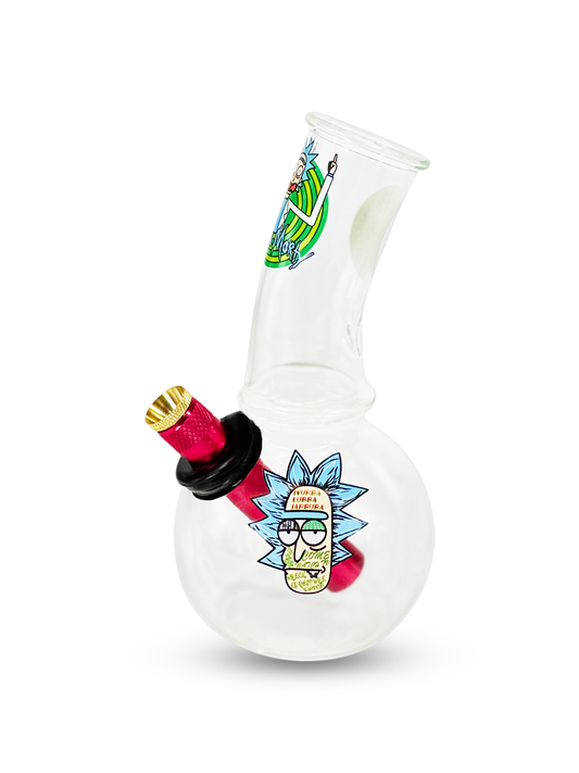 Small Glass Bong - 15cm Baby Plain