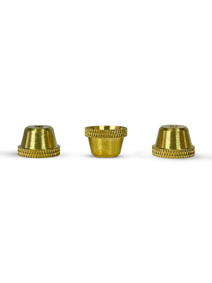 Small Brass Cones - 3 Pieces Pack for Precision Work