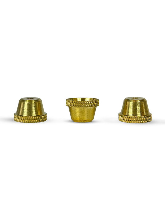 Small Brass Cones - 3 Pieces Pack for Precision Work